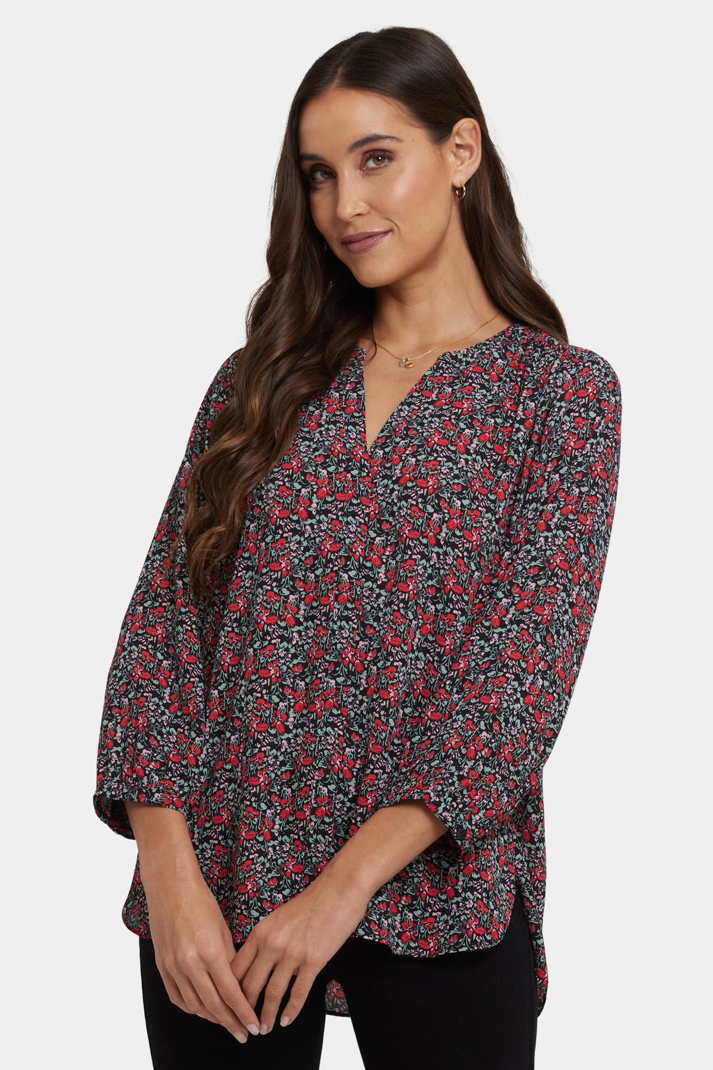 Pintuck Blouse