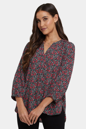 Pintuck Blouse