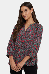 Pintuck Blouse