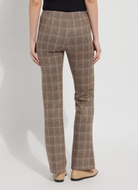 Elysse Wide Leg Pant | Cottage Plaid