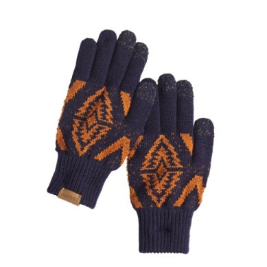  KNIT TEXTING GLOVES | Trapper Peak Navy