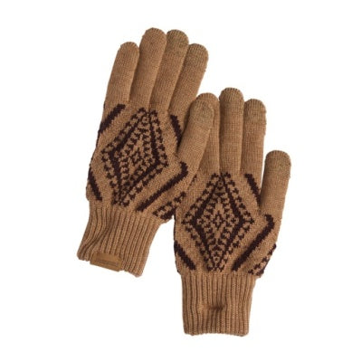  KNIT TEXTING GLOVES | Sawtooth Mountain