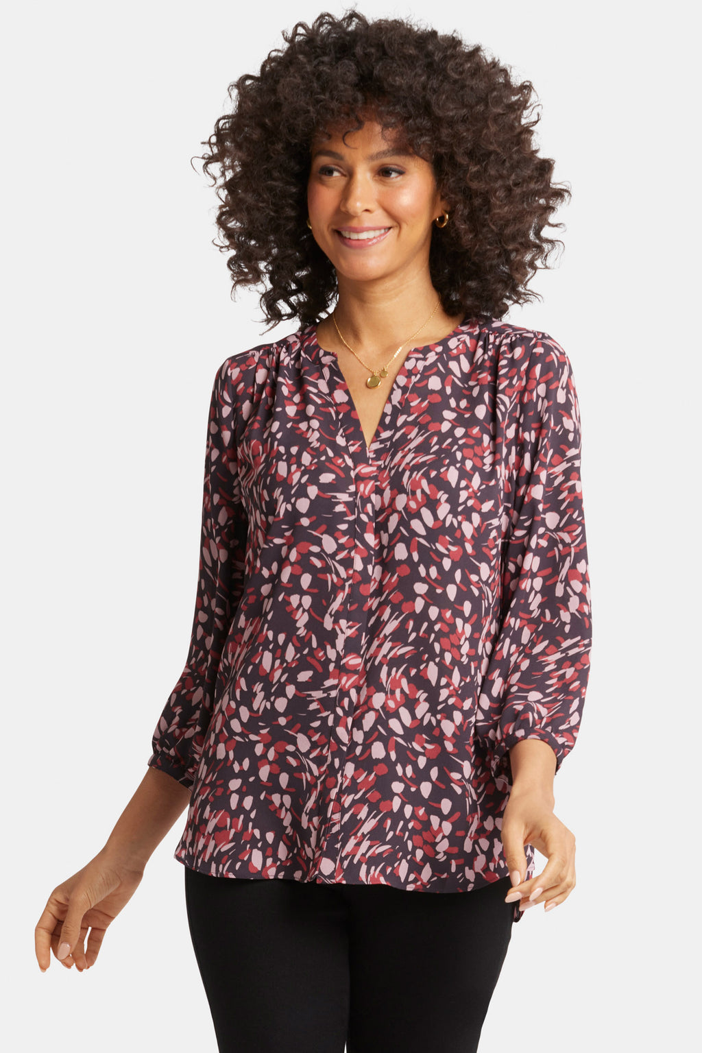 Pintuck Blouse