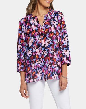 Pintuck Blouse | Hot Springs