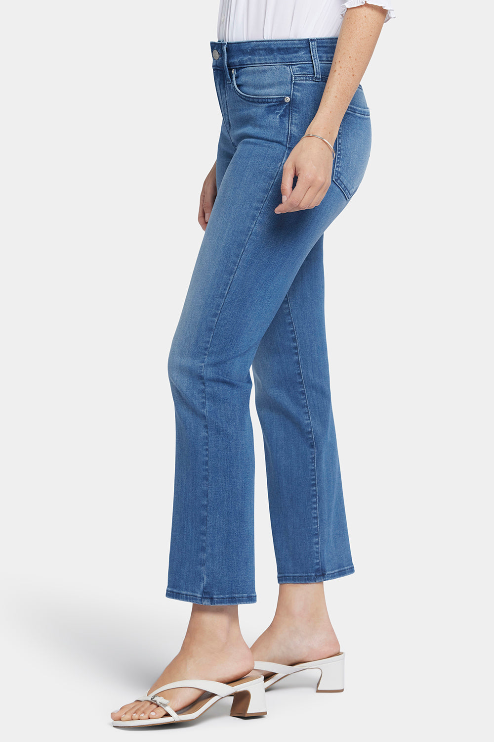 Marilyn Straight Ankle Jeans | Blue Island