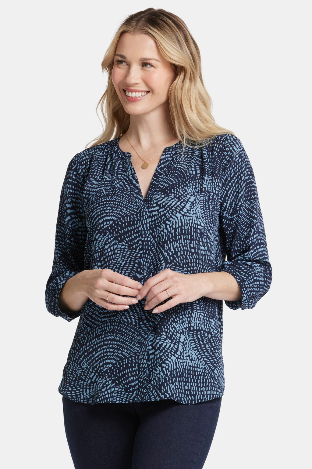 Pintuck Blouse