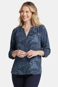 Pintuck Blouse