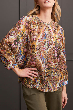 Flowy Dolman Sleeve Blouse