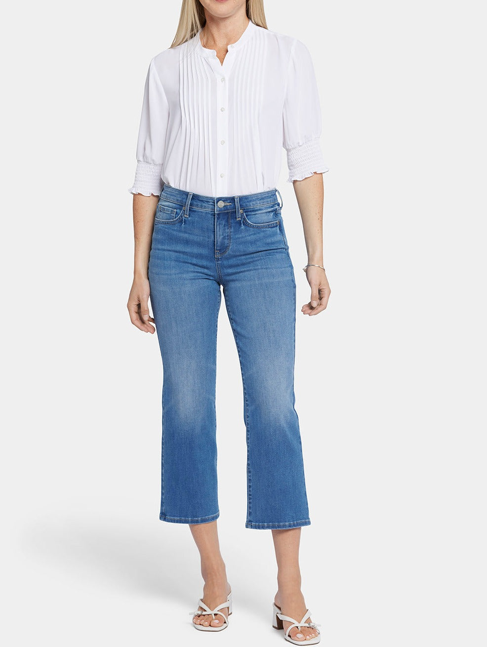 Relaxed Piper Crop Jeans | Blue Water