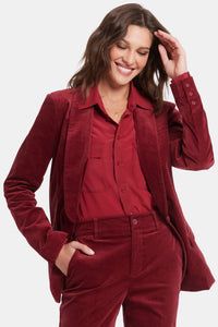 Velveteen Tuxedo Jacket