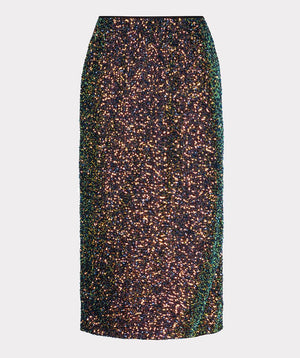 Long Sequin Skirt