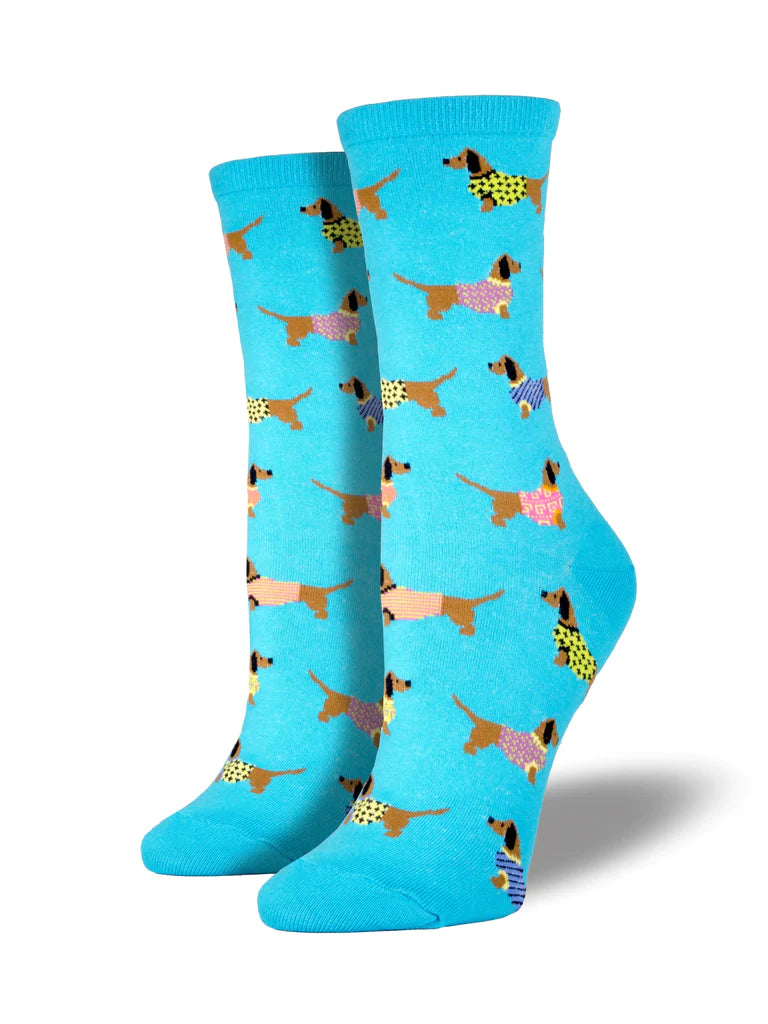 Haute Dog Socks | Blue Lake