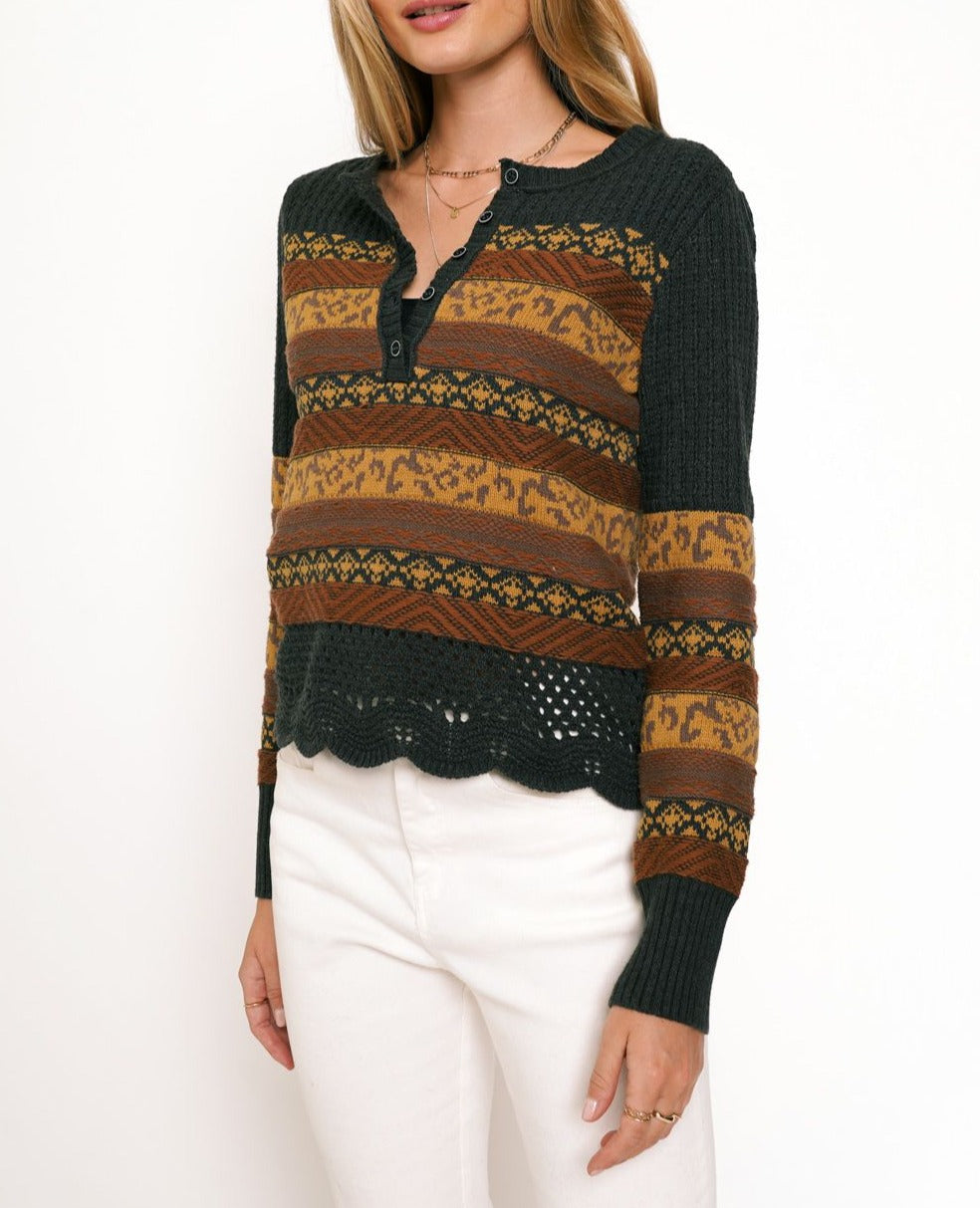 Fair Isle Mix Sweater