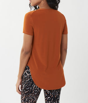 Scoop Hem Jersey Tee