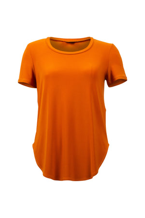 Scoop Hem Jersey Tee