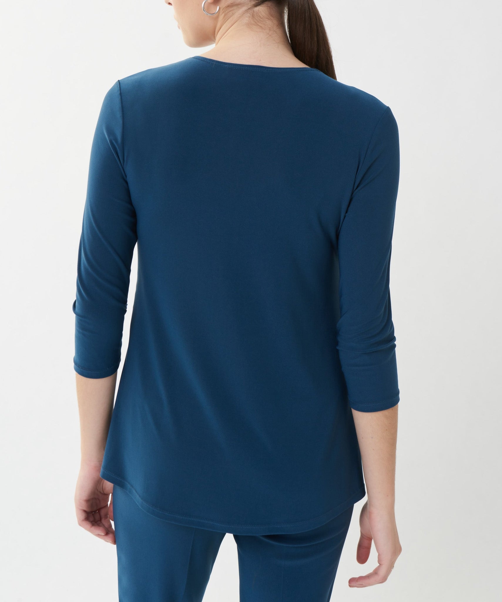 3/4 Length Sleeve V-Neck Top