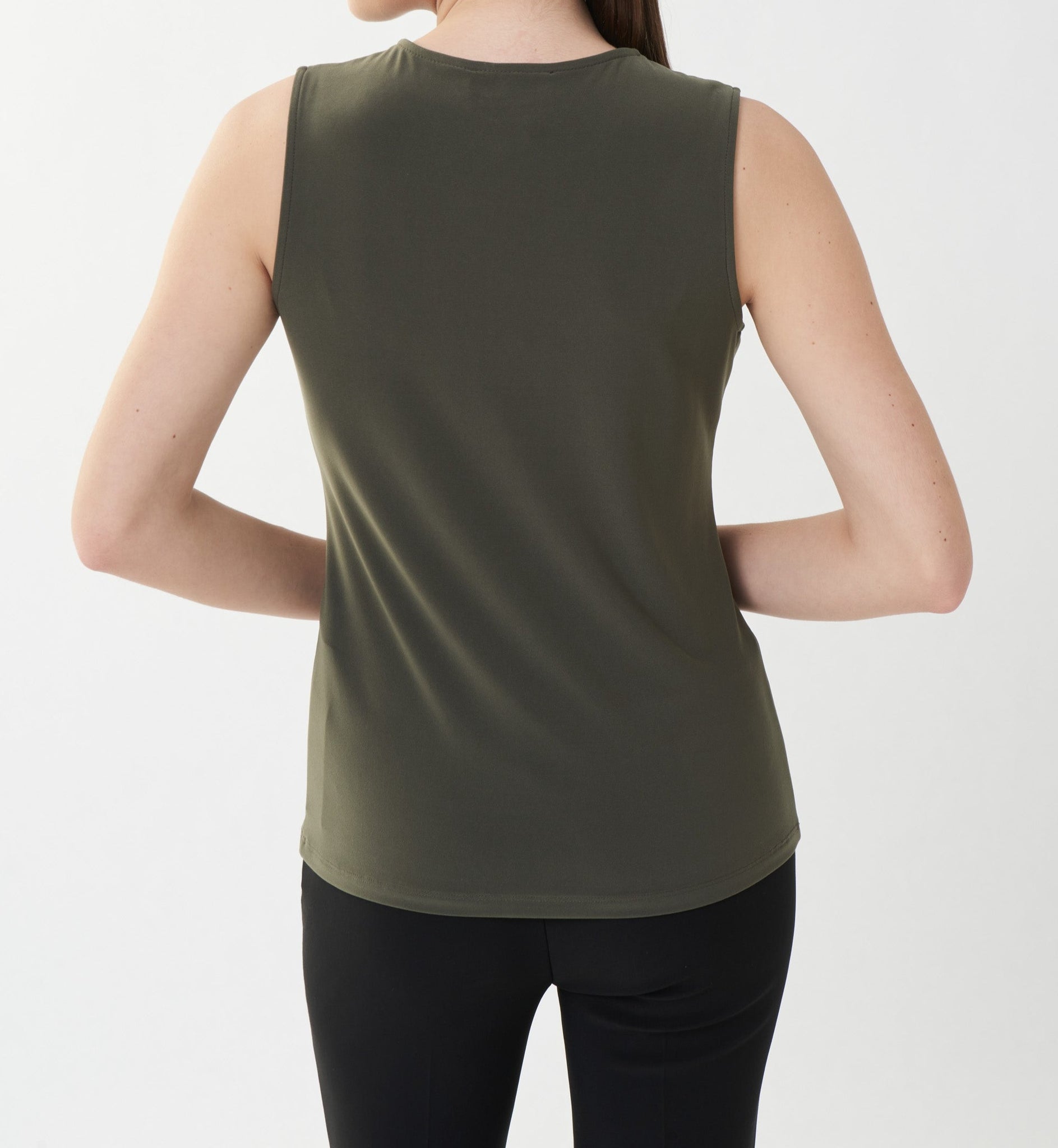 V-Neck Twinset | Avocado