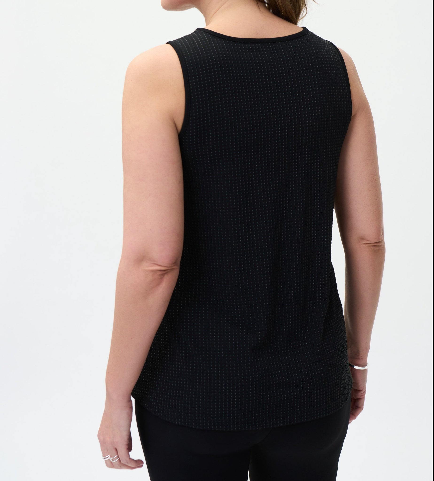 Black Studded Tank | Joseph Ribkoff