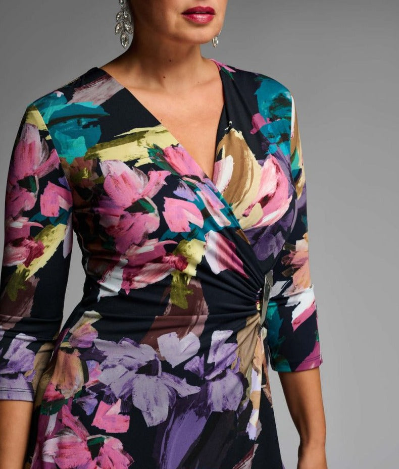 Fitted Floral Dress | Multi 