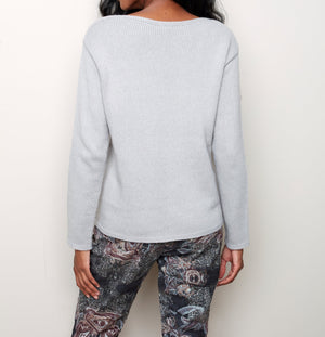 Smiley Sweater | Grey