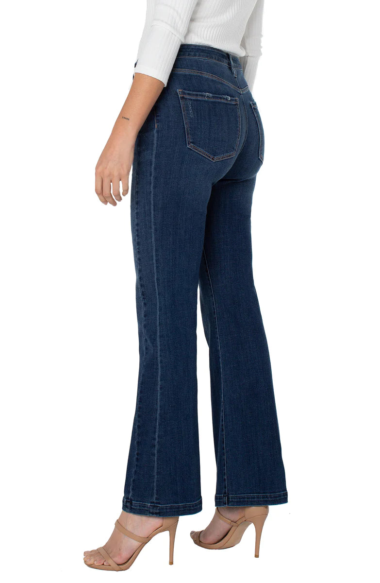 Hannah Seamed Flare 32in | Liverpool Jeans Co.