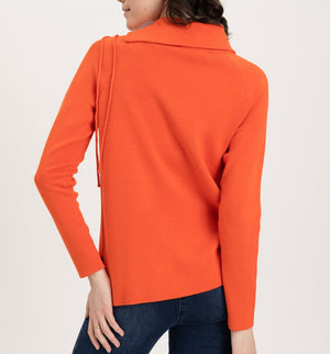 Pullover Split neck | Sunset