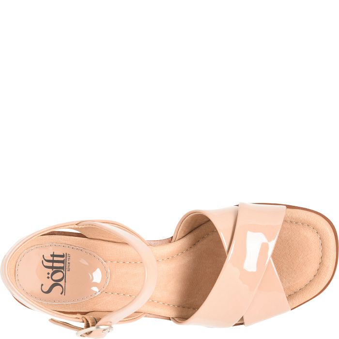 Gabella Wedge Sandal | Pink Rose