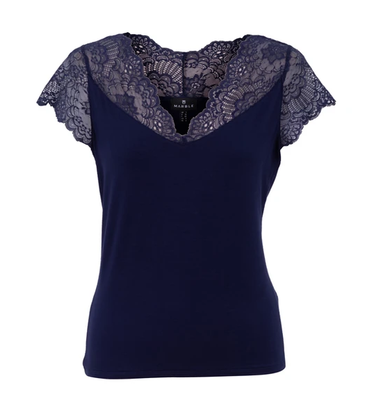 Lace Yoke Tee