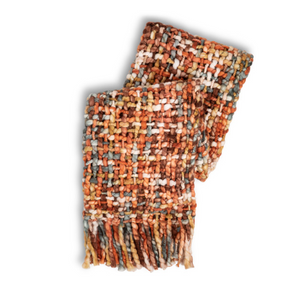 Woven Throw Blanket | Terracotta
