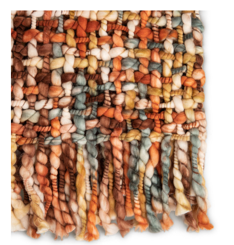 Woven Throw Blanket | Terracotta