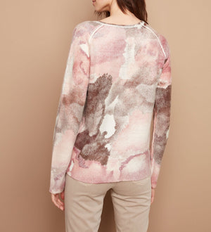 Reversible Printed Sweater