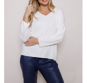 Jilian Soft V-Neck Top