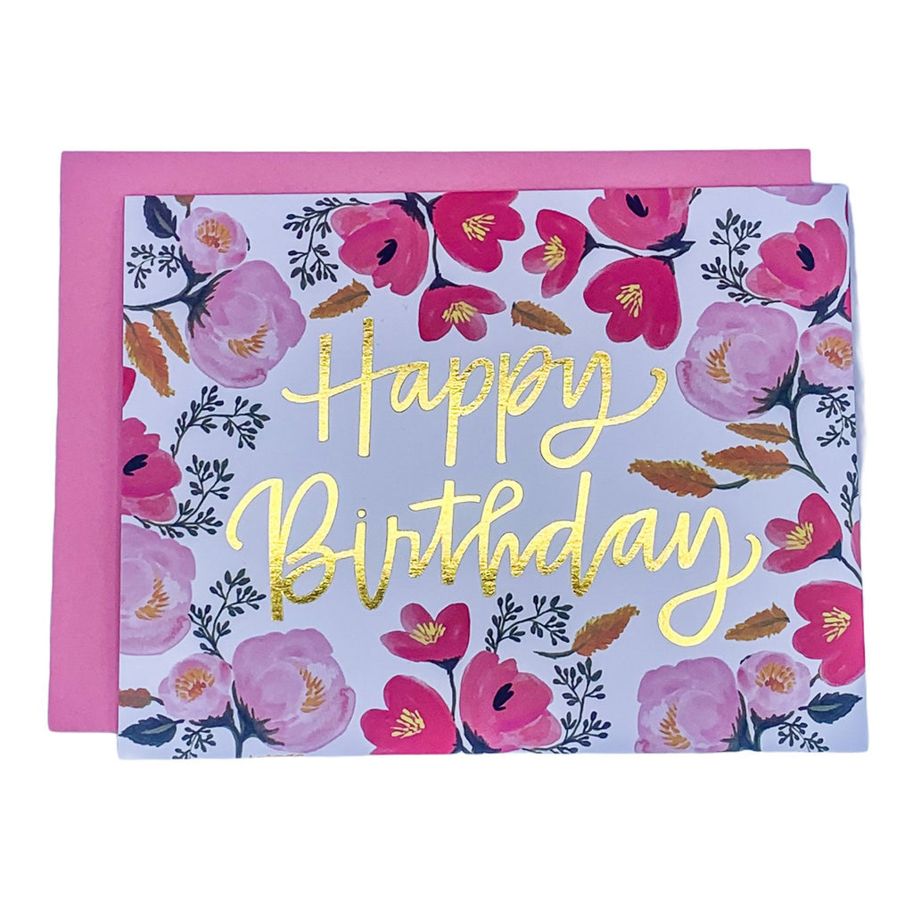 Greeting Card: Happy Birthday