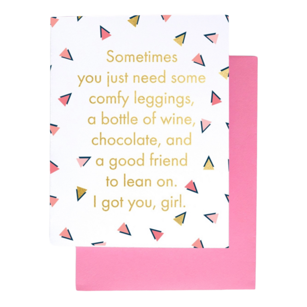 Greeting Card: Thinking of you Girl