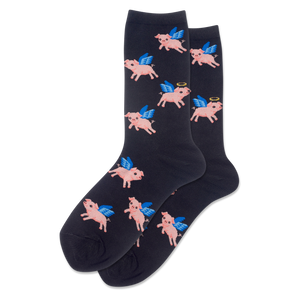 flying pig socks