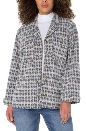 Boxy jacket | Grey